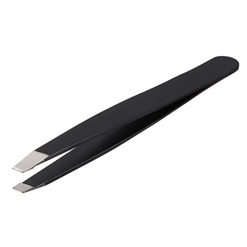 

1pcs Eyebrow Tweezer Professional Stainless Steel Slant Tip Hair Removal Eyebrow Tweezer Makeup Tool Useful Beatiful