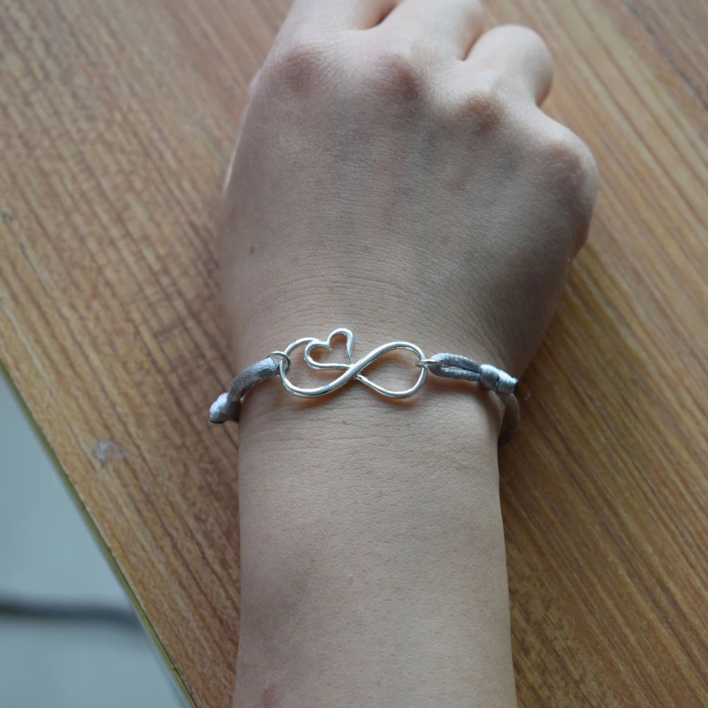 SanLan 1pcs Infinity Bracelet Eternal Love Bracelets mother's days gift | Украшения и аксессуары
