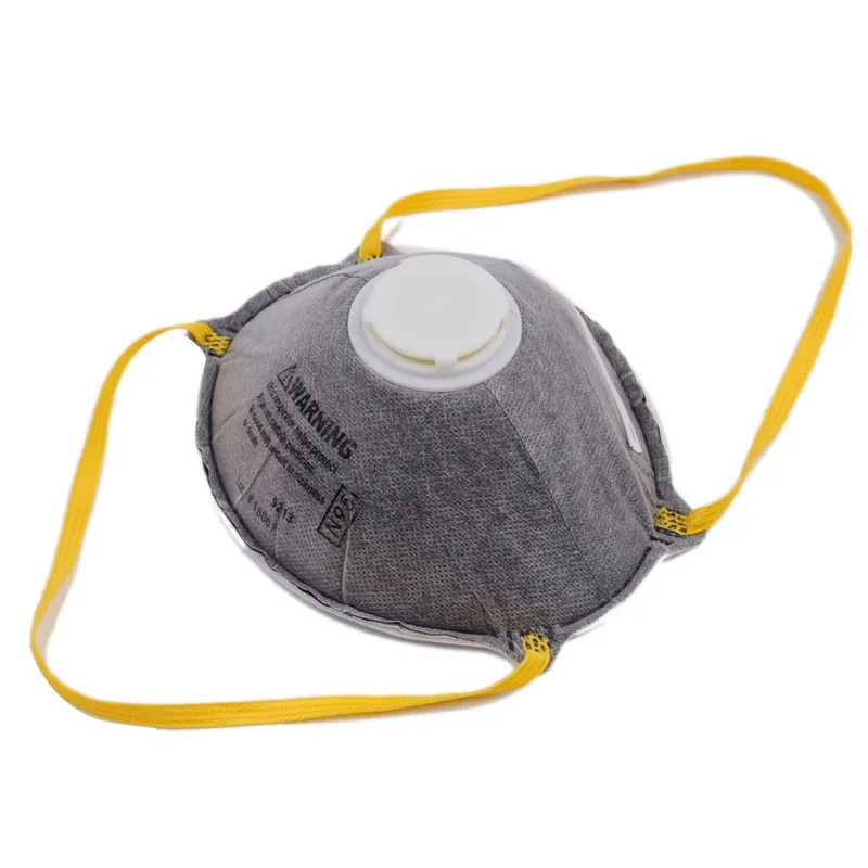 

Non-woven Activated Carbon Collapsible Dust Protective Mask Charcoal Particulate Filter Respirator Breathable Face Mask Workplac