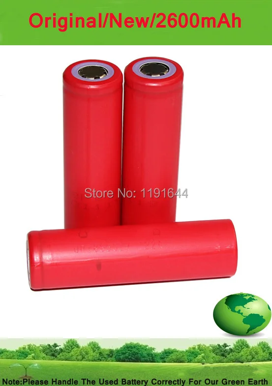 20 шт./лот UR18650ZY 18650 3 7 V 2600mAh литий-ионный аккумулятор для Sanyo | Электроника