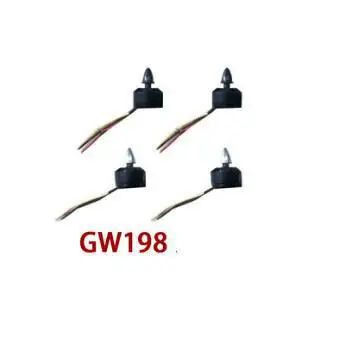 

LeadingStar 4pcs Brushless Motor Accessories Small RC Drone Aircraft Positive and Reverse Kit for GW198