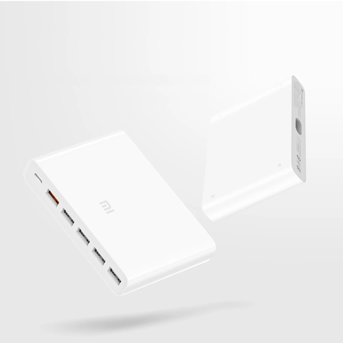 Оригинальное зарядное устройство Xiaomi USB-C, 60 Вт, type-C и USB-A, 6 портов, выход Dual QC 3,0, быстрое зарядное устройство, 110-240 В, 5 USB выход для iphone PAD