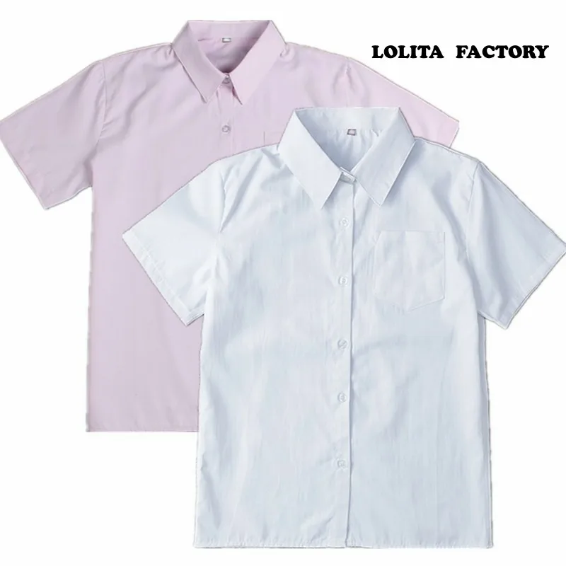 

Pointed collar Japanese School Orthodox Student's Point-collar JK Short-sleeved Shirt CY-CS1