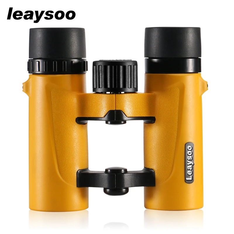 LEAYSOO 8X25 Zoom миниатюрный бинокль MC Green пленка складной кемпинг охотничий телескоп