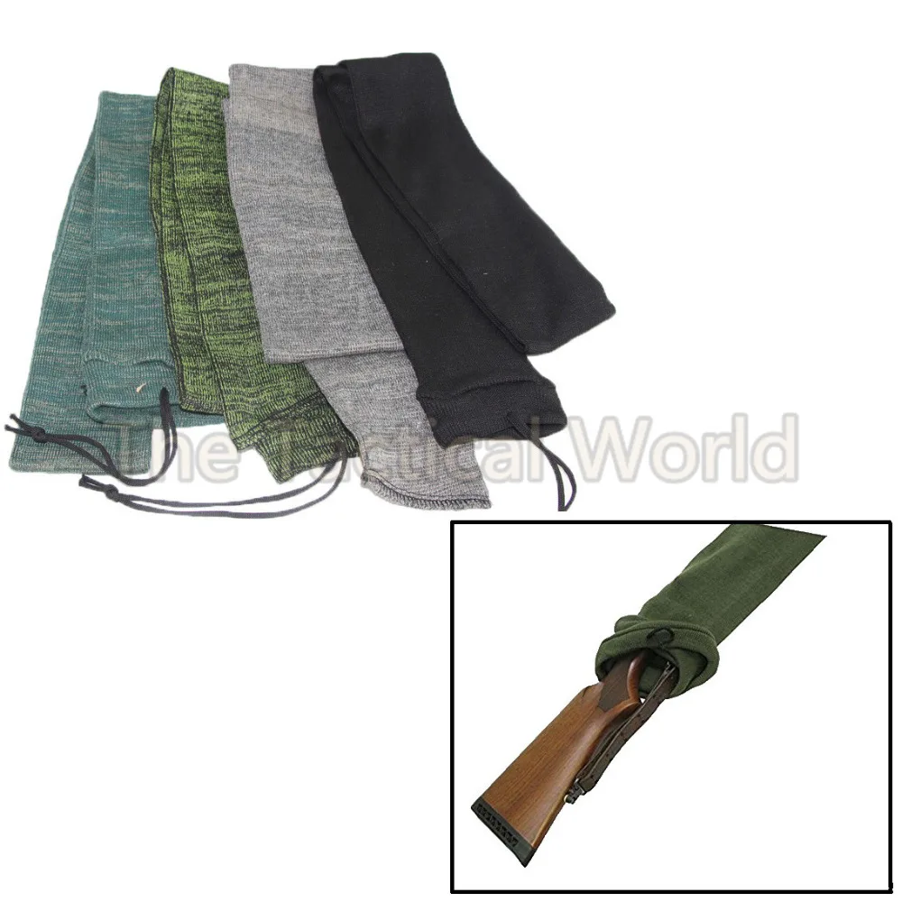 

Outdoor Hunting Accessories 54" Rifle Gun Sock 100% Polyester Silicone Treated Protection Rifle Cover Gun Case Holster Gun Sock