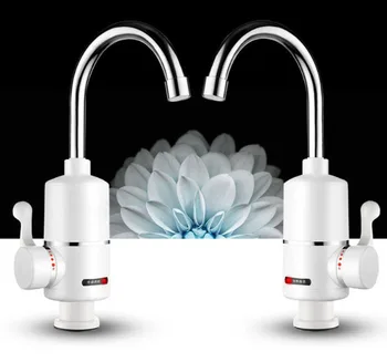 

Instant hot electric faucet the kitchen is cold hot small treasure heating hot fast faucet List the puckering rotatable