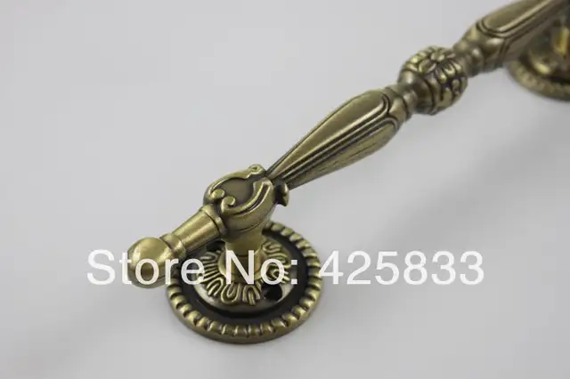 2pcs 128mm Red Bronze Decorative Knobs Antique Kitchen