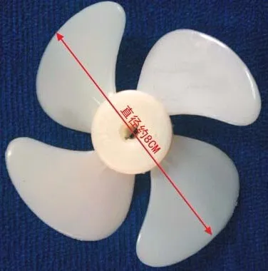 fridge parts fan 4pcs blades 8cm refrigerator parts