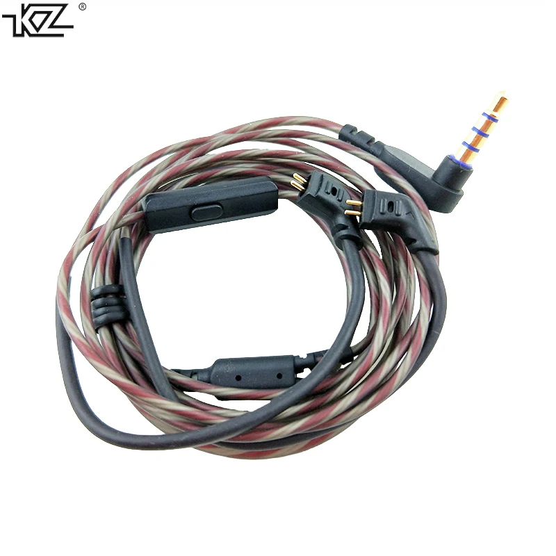 KZ ZST/ZSR специальный провод микрофон подключаемый профессиональный шнур для