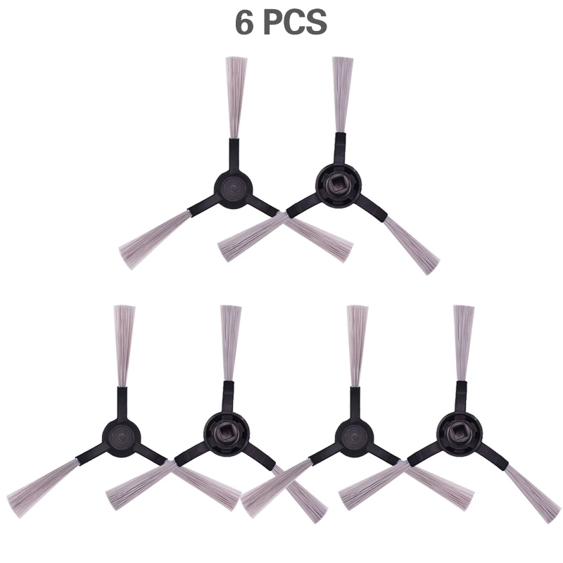 

Две запасные боковые щетки Черного и синего цвета, 3 пары/5 пар, для профессионального робота-пылесоса Viomi V2 V-RVCLM21B
