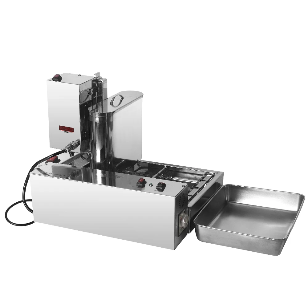 ITOP 2000W Commercial Automatic Production Donut Making Machine 6L Stainless Steel Electric Frying Mini Doughnut  Makers
