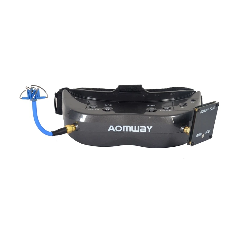 AOMWAY Commander V2 1080P 5,8G 64CH гарнитура HDin AVin поддержка головы трекер FPV очки для Rc Fpv гоночный Дрон Части Rc