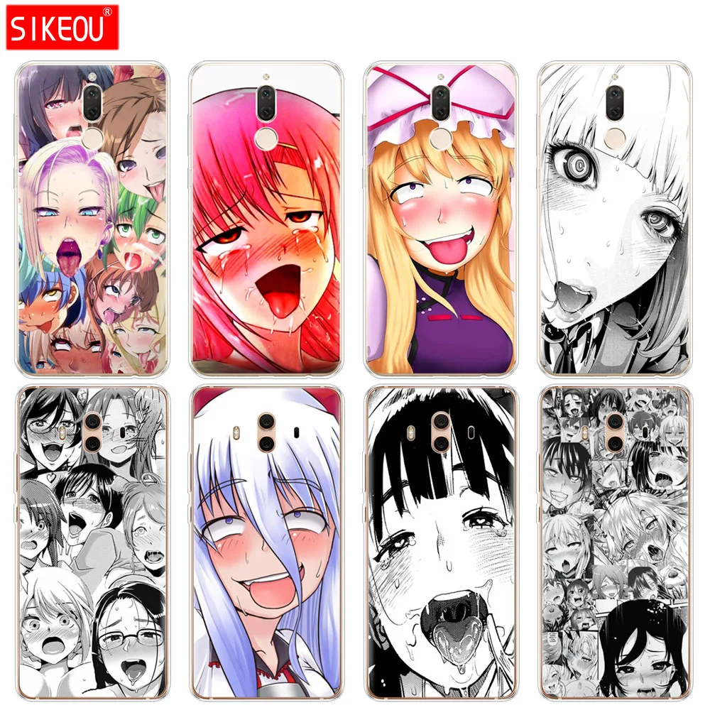 

Silicone Cover phone Case for Huawei mate 7 8 9 10 pro LITE Harajuku Cartoon