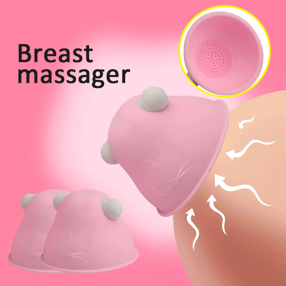 1 Pair Nipple Stimulation Vibrator for Women Breast Enlarger Lactation Massager Bullet Vibrator Sex Toys For Women Sex Products (11)
