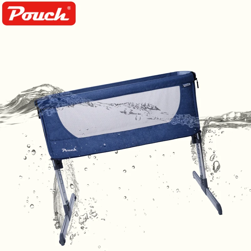  Pouch baby crib Folding crib With roller Travel bed Portable Convenience to take Quality material c