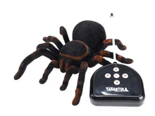 New Arrival Infrared RC Tarantula Realistic Spider with Lighting Remote Control Simulation Scary Toys Electronic Pets
