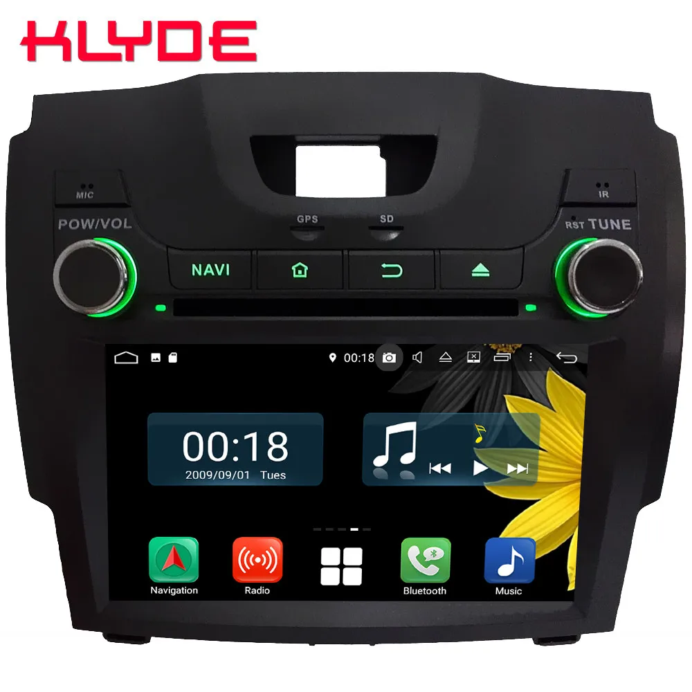 Best Octa Core 4G Android 8.1 4GB RAM 64GB ROM Car DVD Player Radio GPS Glonass For Chevrolet S10 Colorado Trailblazer LTZ 2012-2017 0