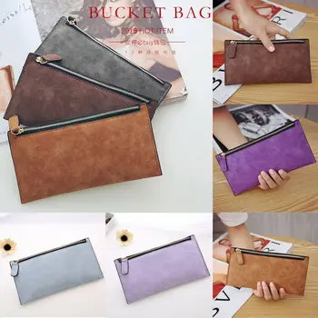 

Women Wallets Clutch Leather Wallet Long Card Holder Phone Bag Case Purse lady Handbags