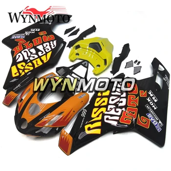 

Complete Motorcycle Black Orange Yellow New For Ducati 999 749 Monoposto 03 04 2003 2004 ABS Plastic Fairings Kit Cowlings