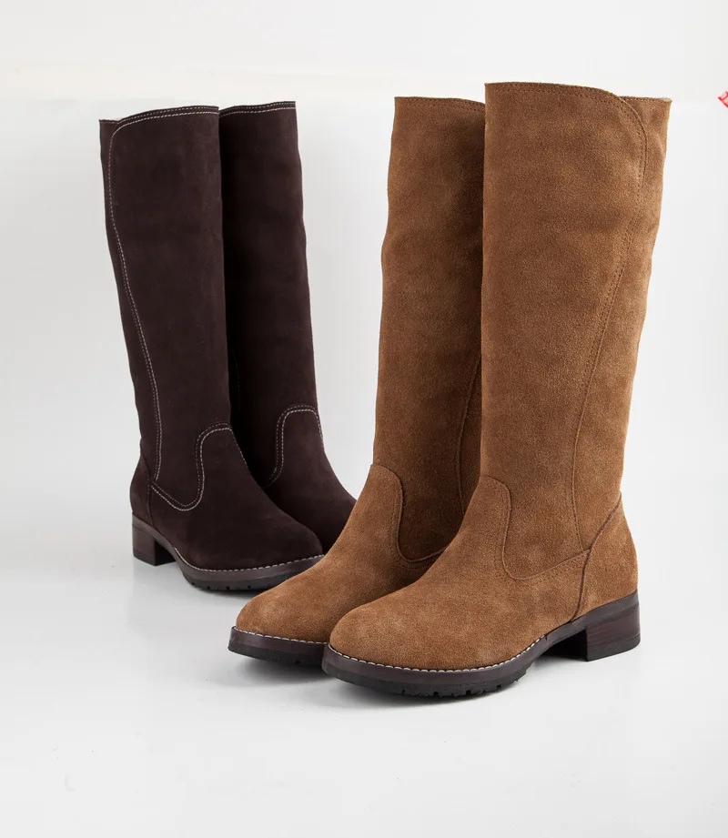 Hot sale,2016 winter new with high tube warm soft cashmere Sen female line thick with Martin boots, female Genuine leather boots Hot sale,2016 winter new with high tube warm soft cashmere Sen female line thick with Martin boots, female Genuine leather boots