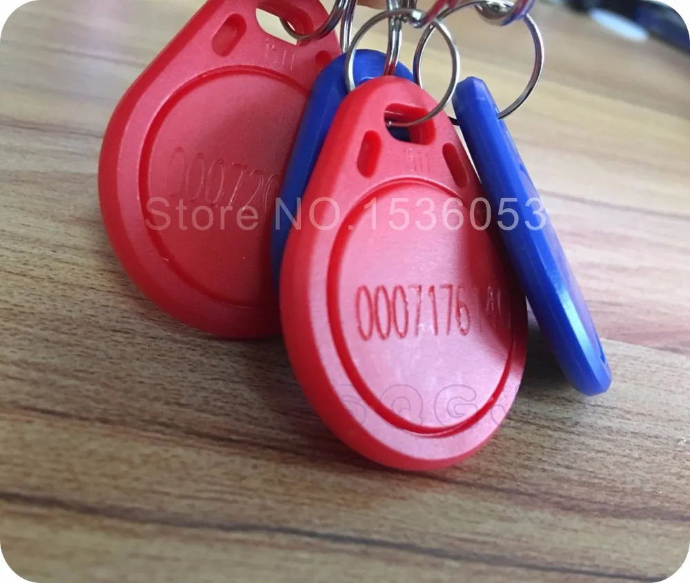 500 шт./лот) 13.56 мГц RFID Ключи брелок M1 S50 меток nfc для Sony