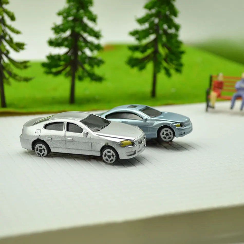 Teraysun 50 шт. новый стиль 1:100 мини Весы Модель автомобиля пластиковая Игрушечная