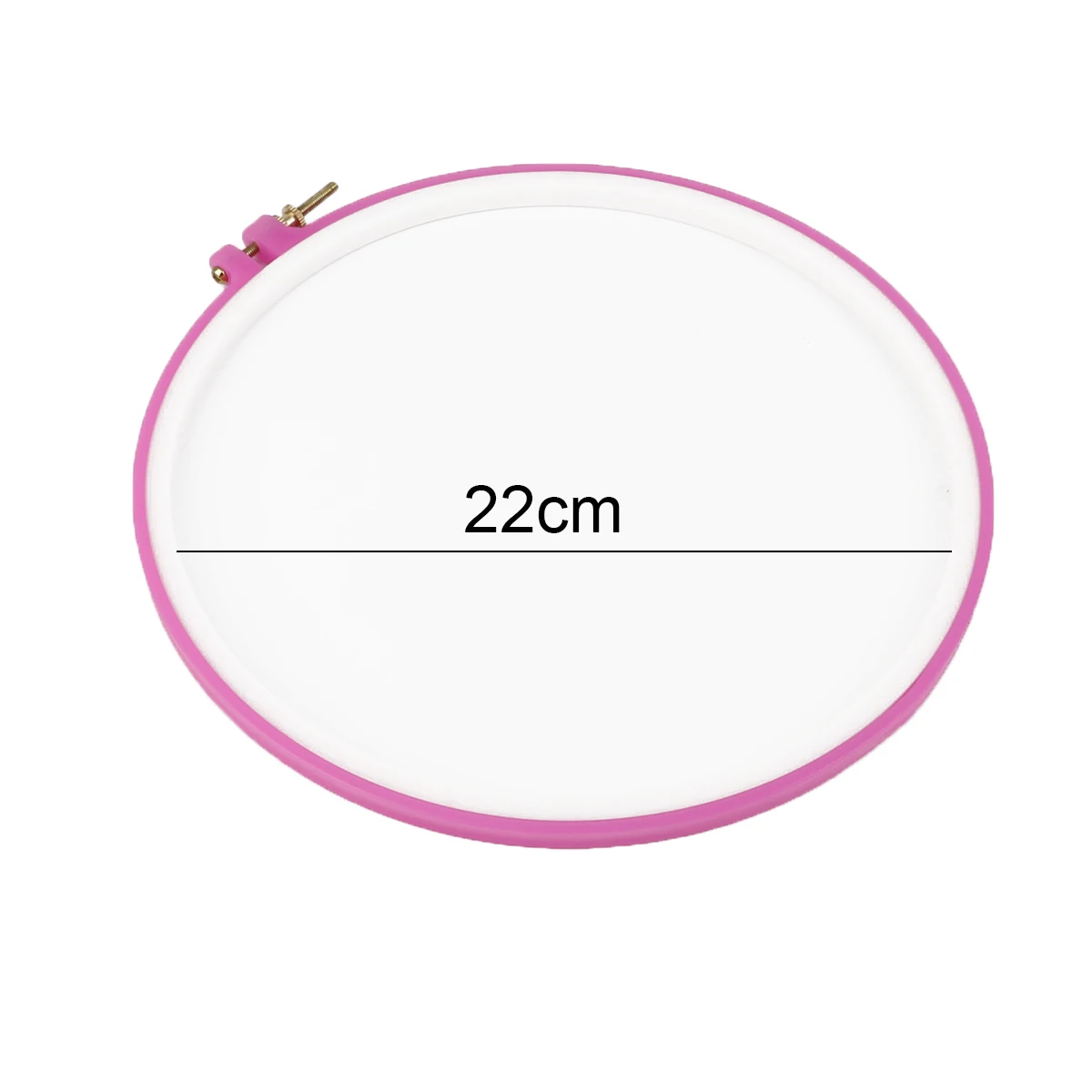 7-26 мм пластиковая рамка для вышивания кольца для рукоделия устройство для вышивки крестом круглая петля ручные бытовые швейные инструменты - Цвет: Outer diameter 24cm
