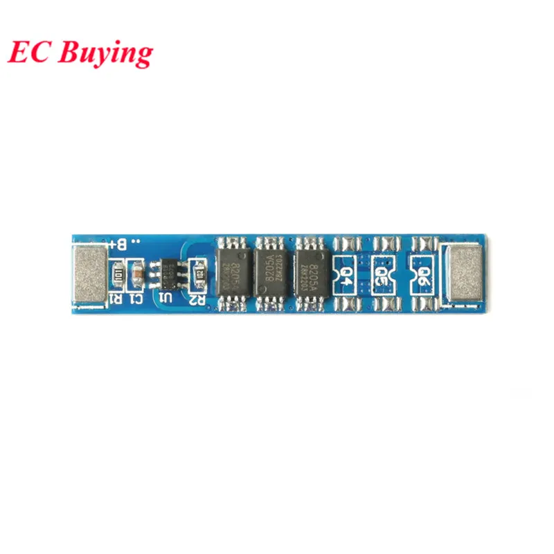 Защитная плата для аккумулятора li ion 3MOS 4MOS 6MOS BMS PCM 1S 3 7 В модуль зарядки зарядного