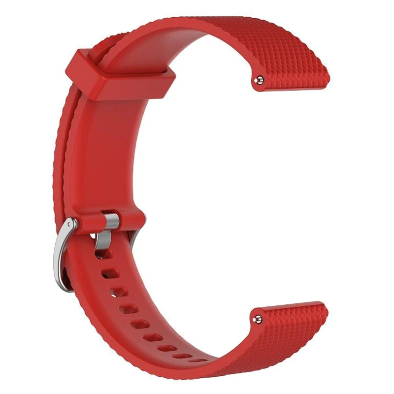 20 Colors Watch Band For Huawei Watch GT Active Silicon Solid Wrist Band Men Women Wristband 22MM Watch Replacement Band Strap
