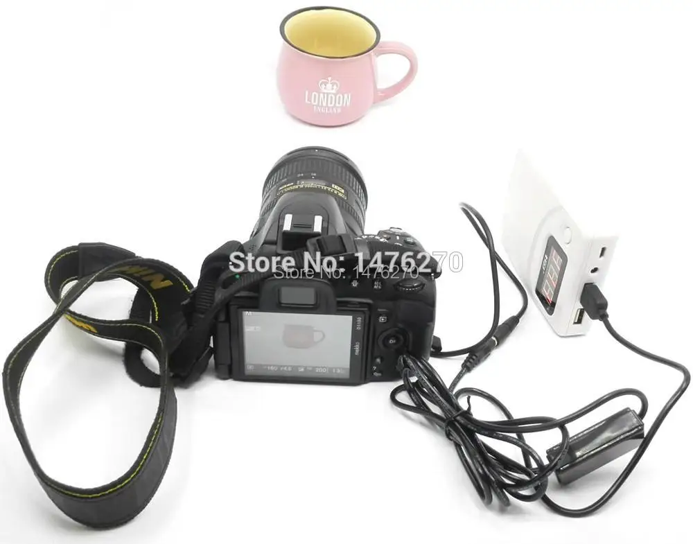 Adaptador de Alimentación de ACK-DC80 DR-80 NB-10L maniquí de la batería para Canon G16 G3X SX50 SX60