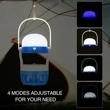 Anti Mosquito Insect Pest Bug Zapper Killer Trapping Lantern Lamp Light LED Mosquito Fly Trap Killer Catcher Light Fly Bug Lamp