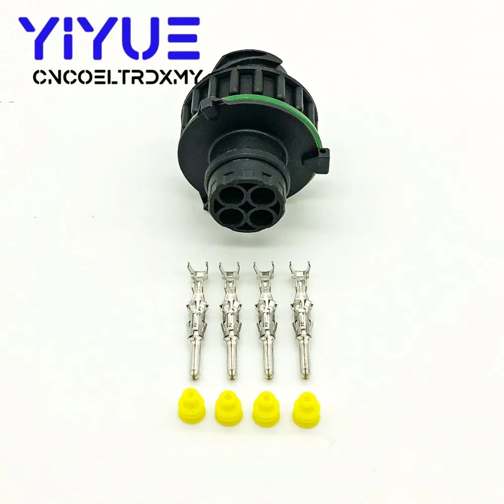1 sets 4 pin 2.5MM Male tyco round HOWO A7 odometer speed sensor plug sealed auto connector 1-967402-1 amp965687 (3)