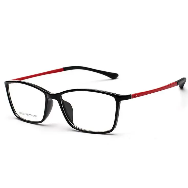 Ретро оправы для очков прозрачными линзами Для мужчин Для женщин Оптические очки TR90 мягкие ноги Gafas De Ver 1807 прозрачные модные очки