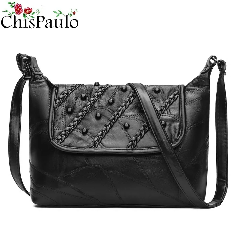 

Luxury Brand Handbags Women Bags Designer Genuine Leather Bags For Women 2018 Shoulder Crossbody Bags Female Messenger Bags N402
