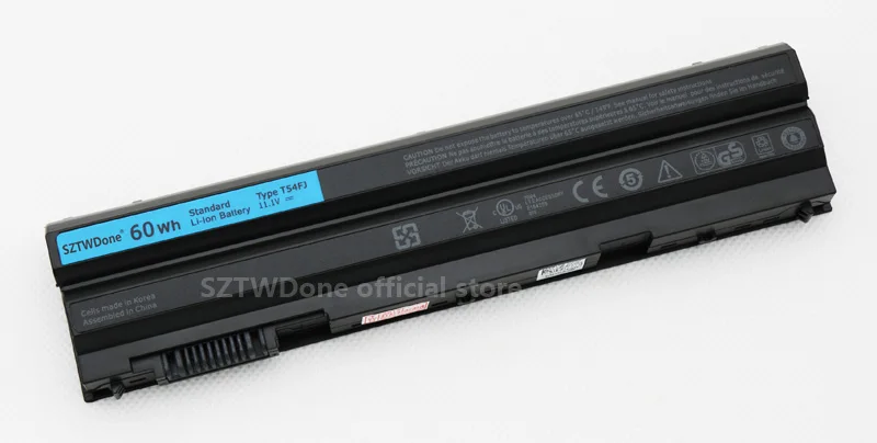 Sztwdone 60WH T54FJ ноутбук Батарея для DELL E5420 E5430 E5520 E5530 E6420 E6430 E6520 E6530 3460 3560 M421R 4520 5720 M5Y0X