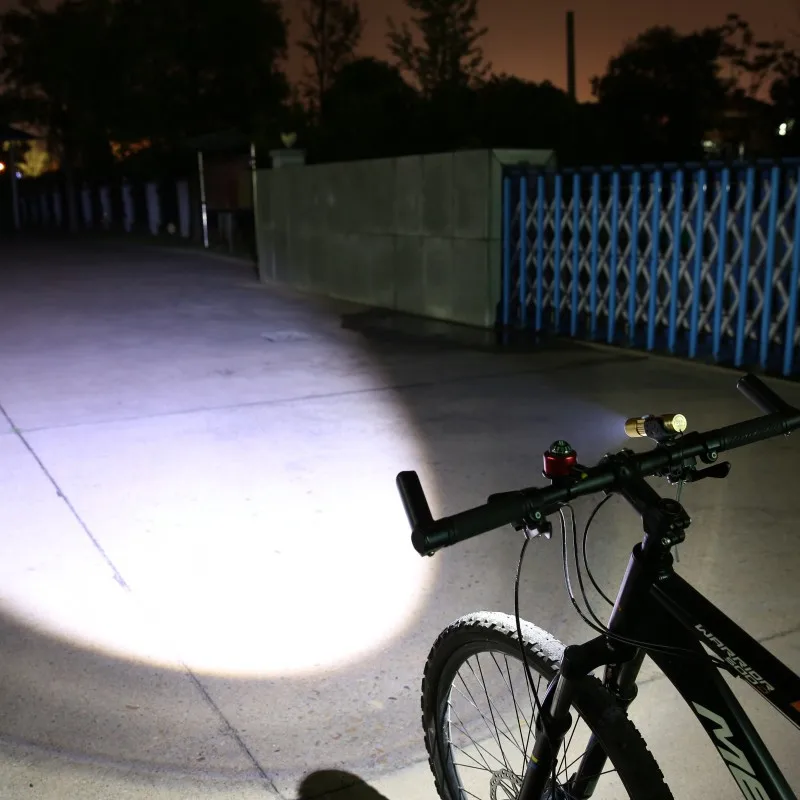 2000 люмен USB Перезаряжаемый велосипедный фонарь велосипедная фара Zoom фонарик водонепроницаемый Встроенный аккумулятор Аксессуары для велосипеда