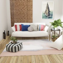 Скандинавские мягкие ковры для гостиной, спальни, коврики для чистки ковров, для дома, напольный коврик, простые коврики, горячая мода, противоскользящие ковры