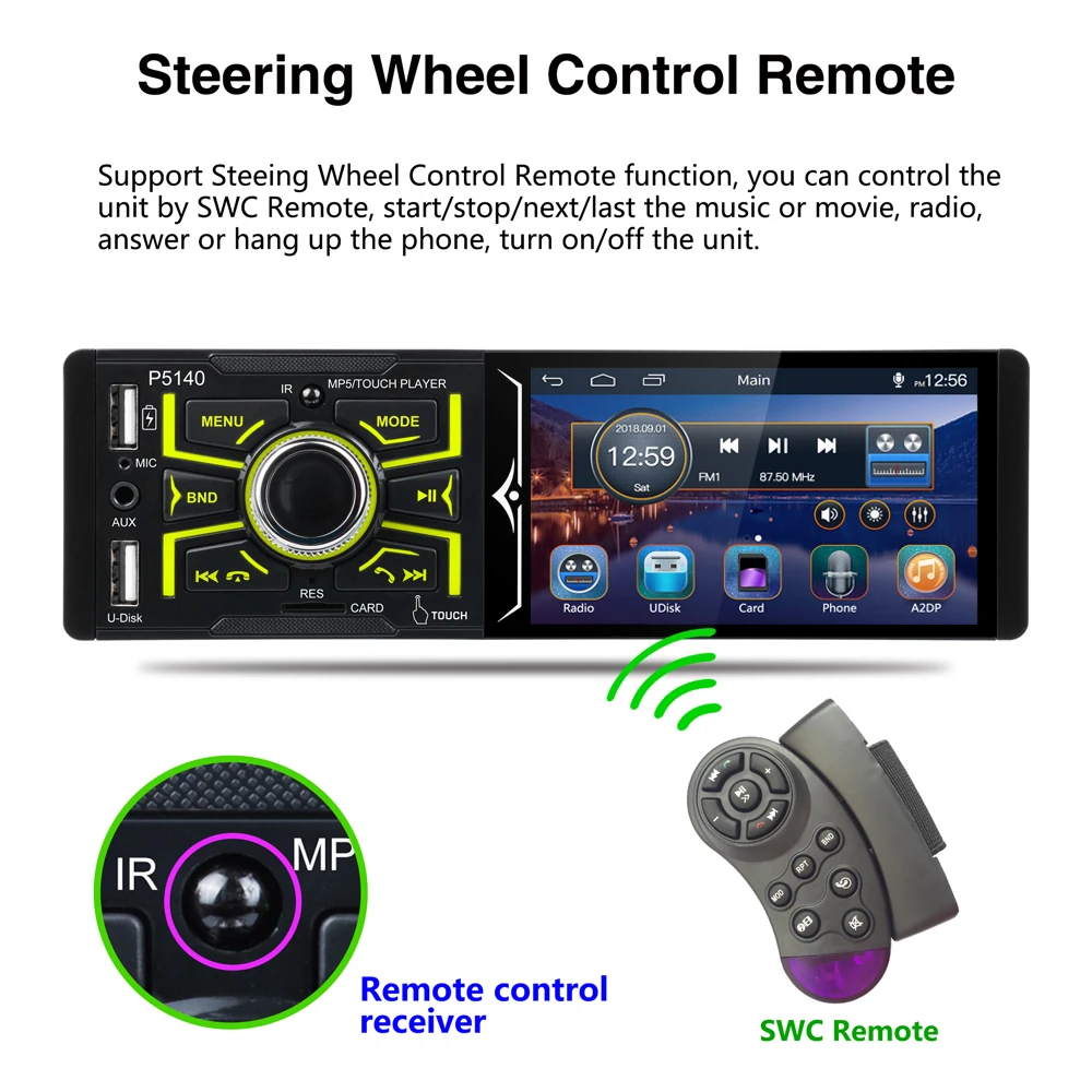 Best Hikity 1 din Car Radio Autoradio 4.1\