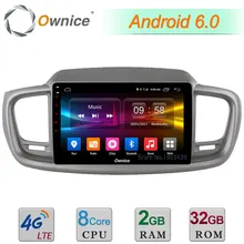 C500 + 10.1 “Android 6.0 Octa Core 2 GB RAM 32 GB ROM 4G LTE WIFI DAB + Radio Del Coche DVD Multimedia Player Para Kia Sorento 2015 2016