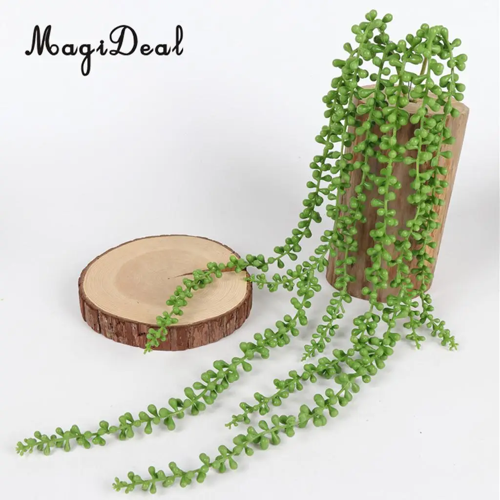 75cm Simulation Plant Lover Tears Succulents Plants Wall Hanging Ivy Vines Wedding Holiday Decoration
