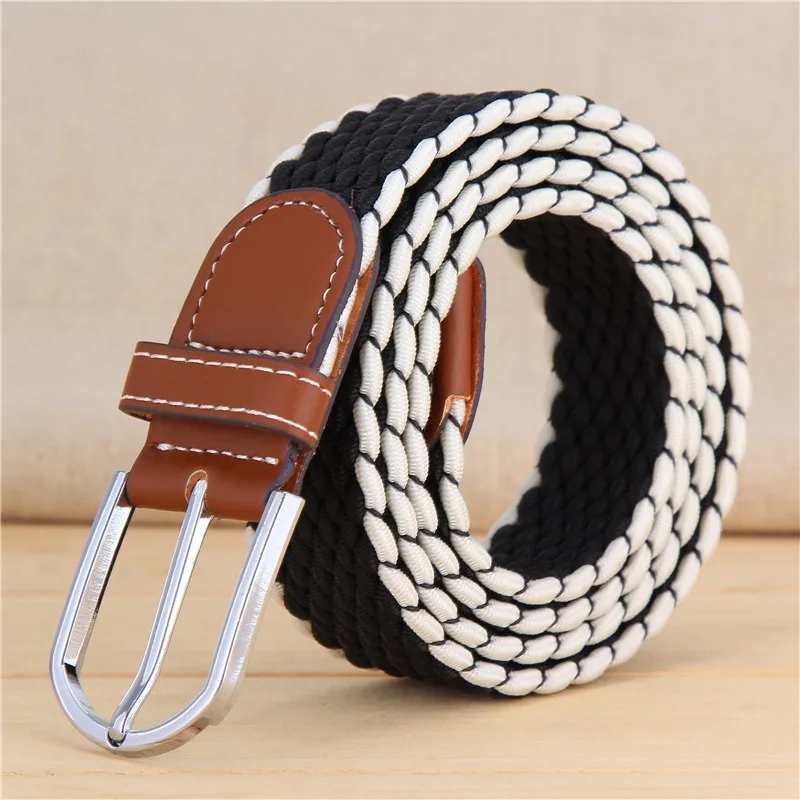 AEbone Western Strap Belts For Boy Jeans Strap For Girl Elastic Wasitband Belt Kids Kemer Children Ceinture YB015