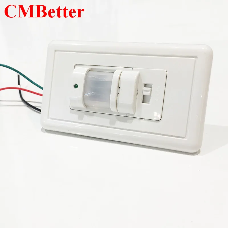 New AC110v/220v Automatic Infrared PIR Motion Sensor Switch Energy