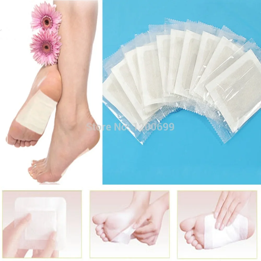 5pcs Natural Premium Detox Foot Patches Pad Plant Toxin Removal