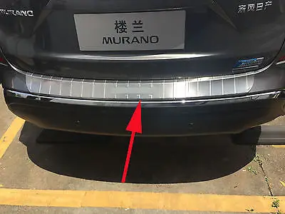 Rear Outer Bumper Protector Cover for Nissan Murano Steel Trim 2015-2017 | Автомобили и мотоциклы