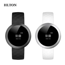 HLTON умный браслет с Bluetooth здоровье браслет пульсометр шагомер вызов напоминание Смарт часы для молодых людей