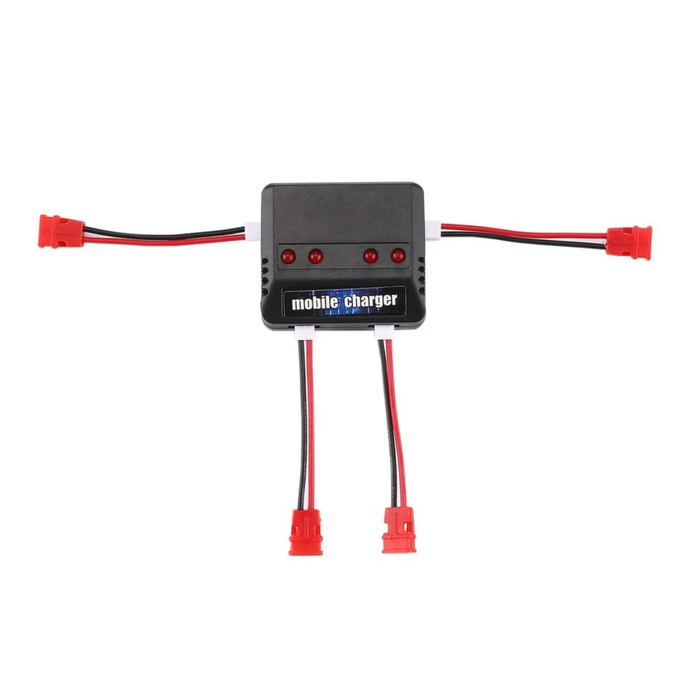 4 шт 3,7 V 500mAh 25C Lipo батарея+ 1 шт 4 порта зарядное устройство для Syma X5UW X5UC RC Квадрокоптер Дрон запасные части