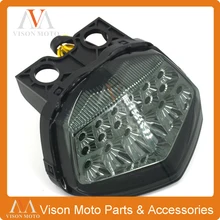 Мотоцикл Задние Стоп сигналы Интегрированного LED лампа дым свет для NINJA250 Ninja 250 ниндзя 250R 08 09 10 11 12