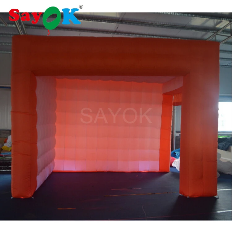 New Attractive Small Inflatable Event Tent Led for Advertising/Inflatable Cube Tent for Sale New Attractive Small Inflatable Event Tent Led for Advertising/Inflatable Cube Tent for Sale