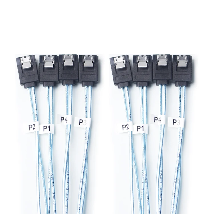 SAS Cable 4xSATA 7Pin  (3)
