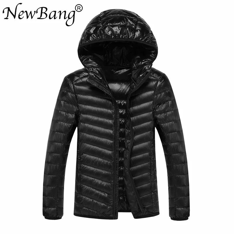 Бренд NewBang 8XL 9XL 10XL 11XL Мужской Ультра светильник куртка пуховик с утиным пухом